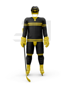 Ensemble de maillot et uniforme de hockey sur glace personnalisé, respirant, séchage rapide, 100% polyester, conçu pour la vitesse, le confort et l'esprit d'équipe - Product Image 5