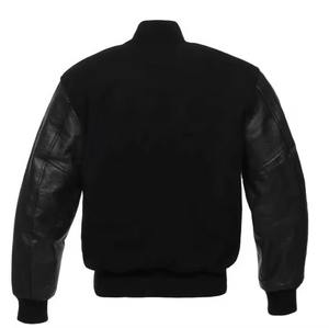 Vestes universitaires pour hommes en gros, vestes universitaires vierges, vestes universitaires personnalisées avec logo, vestes universitaires simples pour hommes - Product Image 2