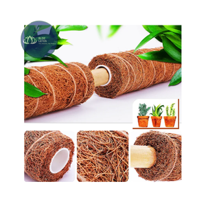[VENTE CHAUDE] BLUE LOTUS FARM Poteau de croissance simple en fibre de coco, tige d'extension extensible pour l'agriculture, la pépinière et l'entraînement des vignes - Product Image 1