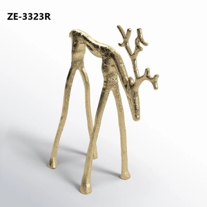 ประติมากรรมรังนกโลหะทำมือ ของตกแต่งบ้านรูปครอบครัวรักกัน ของตกแต่งร้านค้า ประติมากรรมขัดเงาสมัยใหม่ Zahid Exports - Product Image 4