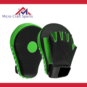 Professional Equip of <b>Boxing</b> Mitt Focus Pad Leather Focus Pad Custom <b>Boxing</b> Training Martial Arts Focus Mitts Quality Pakistan - Product Image 6