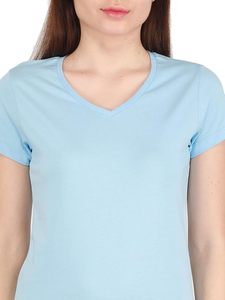 Top Casual de Mujer con Hombros Descubiertos, Tejido de Algodón Puro, Transpirable, de Secado Rápido, Ecológico, Cuello Redondo, para Verano - Product Image 1