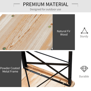 Conjunto de Jardín con Mesa y Sillas de Taberna para Entretenimiento al Aire Libre - Product Image 6