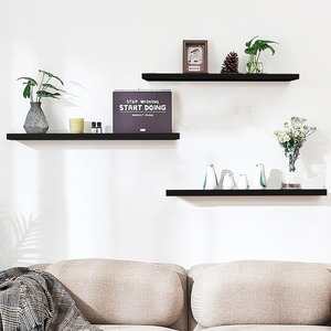 Juego de 3 Estantes Flotantes de Pared, Estante para Exhibición de Cuadros, Estante Colgante para Libros, Organizador de Almacenamiento de Pared que Ahorra Espacio - Product Image 5