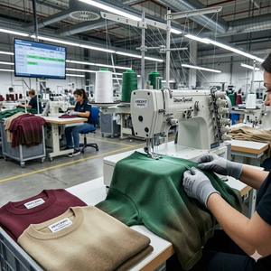 เสื้อยืดทรงหลวมไหล่ตก ผ้าคอตตอนหนา 100% ผลิตจากโรงงานโดยตรง สกรีนโลโก้ ทรงหลวม คุณภาพดีที่สุด สำหรับผู้ชาย - Product Image 2