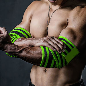 Protector Elástico de Alta Calidad para Codos y Rodillas, para Gimnasio, Fitness, Entrenamiento, Levantamiento de Pesas - Product Image 4