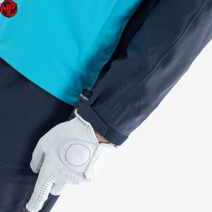 Chaquetas de Golf para Hombre de Cuello Alto, Transpirables, Ajustadas, con Cremallera Completa y Bolsillos, de Secado Rápido, Ideales para Tenis y Entrenamiento - Product Image 3