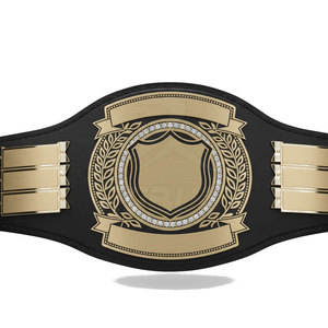 Ceinture de championnat en cuir écologique personnalisable pour l'entraînement aux arts martiaux, élégante, douce, confortable, légère et au design soigné - Product Image 5