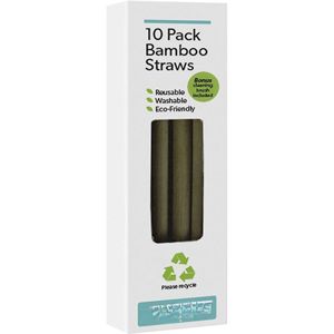 EXPAD Reusable Biodegradable <b>Bamboo</b> <b>Straw</b> 200mm 6mm Inner Diameter Eco-Friendly Washable with Laser Engraved Logo Disposable - Product Image 6