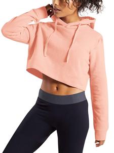 Sudaderas Cortas Deportivas de Invierno Transpirables de Alta Calidad para Mujer, con Logotipo Personalizado, Venta al Por Mayor - Product Image 2