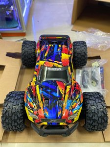รถบรรทุกความเร็วสูงแบบไร้แปรงถ่าน NEW SALES ARRMAS 1/5 8S EXB AVC 4X4 RTR สีดำ - Product Image 5