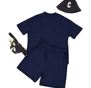 Conjunto Deportivo Ligero de Verano para Hombre, Transpirable, de Dos Piezas, Camiseta y Pantalones Cortos, Ropa Casual Urbana, Fabricante OEM ODM - Product Image 5
