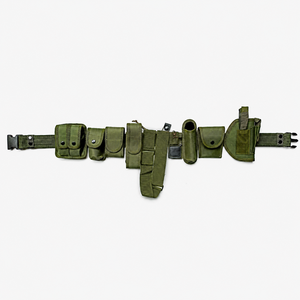 Adjustable Nylon Tactical Belt Set Modular Utility Waist Belt with Multiple Pouches for <b>Security</b> Outdoor Duty Use - Product Image 2