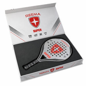 Perforated Padel Racket Carbon Frame 38 mm Paddle Tennis Racquet <b>EVA</b> Stroke Memory for Training Match Play - Product Image 6