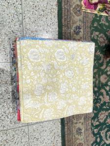 Indian Handmade Cotton Kantha Bedcover with Fine <b>Quilting</b> and Reversible Design for Comfortable All Season <b>Bedding</b> - Product Image 2