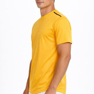 Camiseta Oxford informal de manga corta para hombre, transpirable, de secado rápido, antiarrugas, ecológica, para verano, para negocios. - Product Image 3