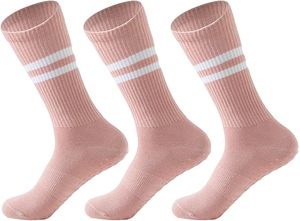 Pilates <b>Socks</b> With <b>Grips</b> for Women Cute Non Slip Crew Gripper Yoga <b>Sock</b>-Grippy Sticky for Hospital/Dance Barre/Workout - Product Image 1