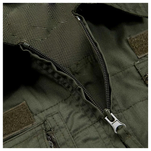 Veste tactique robuste à coutures renforcées avec pantalon cargo ajustable, faible MOQ, tenue de sécurité professionnelle camouflage - Product Image 5