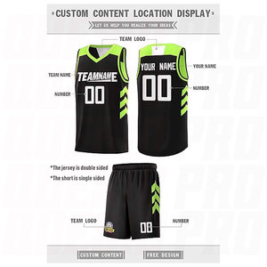 ชุดบาสเก็ตบอลสไตล์ที่ดีที่สุด ชุดกีฬาขายดี บริการ OEM ชุดบาสเก็ตบอลแบบกำหนดเองตามเทรนด์ใหม่ เสื้อทีม กางเกงขาสั้น - Product Image 4