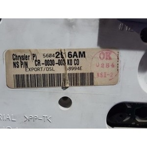 Paneles de Instrumentos Usados para Grand Cherokee 56042916AM - Product Image 5