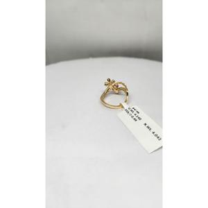 Bague en diamant naturel 14 carats pour femme, 0,49 ct, 4,042 g net, plaqué rhodium, bijoux fins élégants pour femme, à porter au quotidien, spéciale - Product Image 4
