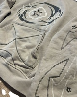 Ensemble sweat-shirt et pantalon de survêtement réversible léger pour homme, nouvelle collection automne-hiver, logo personnalisé écologique, coupe régulière, taille plus