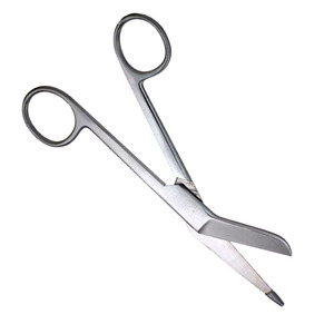 Tijeras de Acero Inoxidable para Vendas Médicas, con Pinza Recta, Tijeras Quirúrgicas Universales para Cortar Yeso - Product Image 4