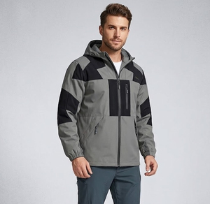 Windbreaker <b>Men</b> <b>jacket</b> / Windbreaker Hooded Nylon Waterproof <b>Jacket</b> / <b>Men</b> Outdoor Waterproof Windbreaker <b>Jacket</b> - Product Image 1