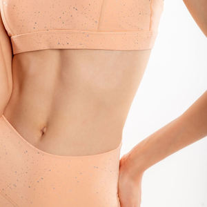 Nuevo Conjunto de Compresión para Mujer, 2 Piezas, Transpirable, con Logotipo Frontal, Leggings sin Costuras, Bra Deportivo, Ropa Deportiva, Conjunto de Yoga y Fitness - Product Image 5
