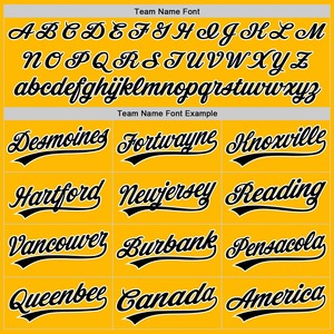 Camiseta de Béisbol Yourteams para Hombre, Manga Corta, Amarilla, Sublimada, Absorbe la Humedad, Corte Regular, Ropa Deportiva para Adultos - Product Image 5