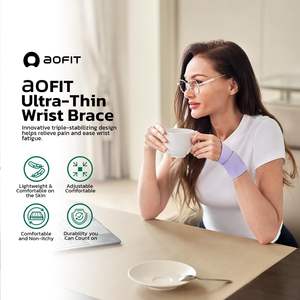 Soportes de Muñeca, Vendas de Neopreno Ecológicas, Tamaños Personalizados, Alivio del Dolor por Túnel Carpiano, Artritis, Tendinitis, Soporte para Gimnasio - Product Image 2