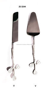 Juego de Cubiertos Rústicos de Acero Inoxidable Estilo Americano de 16 Piezas, Ecológicos, con Diseño Floral, Hechos por Zahid Exports India - Product Image 3