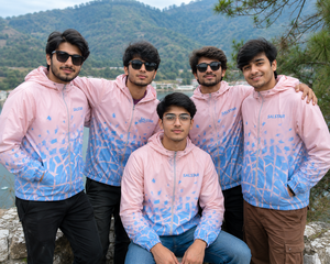 Custom Sublimation Windbreaker <b>Jacket</b> <b>Men</b> Lightweight Hooded Sports <b>Jacket</b> Waterproof Outdoor <b>Running</b> <b>Jacket</b> Manufacturer - Product Image 5
