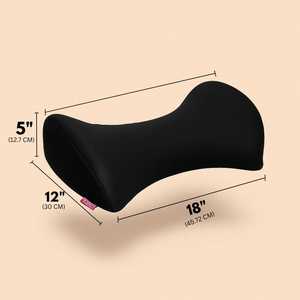 Portable Anti-Decubitus Magnetic <b>Speaker</b> Memory Foam Solid Pattern Lumbar Cushion Washable Anti-Slip Anti-Static <b>Pillow</b> - Product Image 3
