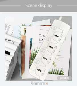 Regleta de Enchufes Universal para Oficina en Casa, 4 Tomas, Serie BETA de Alta Calidad, 10A, con Interruptor de Sobrecarga LED - Product Image 4