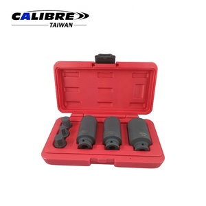 TAIWAN CALIBRE 6pc 1/2" Dr. Hub Nut <b>Impact</b> <b>Socket</b> & Hex Bit Set - Product Image 5