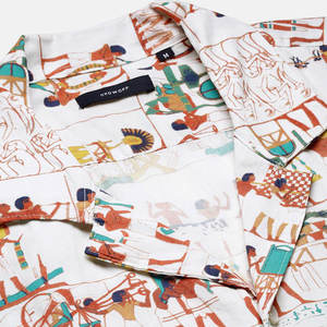 Fashion Outfit Top Selling <b>Men</b> Printed T-<b>Shirts</b> Shorts Set Stand Collar Cool Fabric Attractive Look <b>Men</b> <b>Beach</b> Printed Shorts Set - Product Image 5