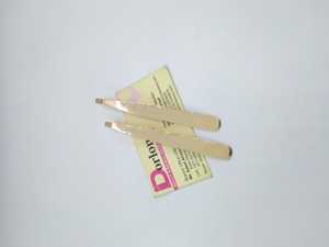 Ensemble de pinces et ciseaux à sourcils de marque privée, qualité supérieure, plaqué or, pour l'épilation du visage et la coupe des sourcils - Product Image 2