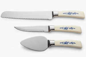 Modern <b>Cheese</b> <b>Knife</b> <b>Set</b> With Stainless Steel Blades And Decorative Handles For Elegant Serving Use And Kitchenware Use - Product Image 3