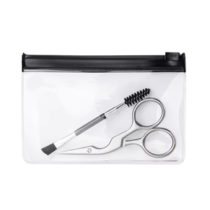 Tijeras Profesionales de Acero Inoxidable para Cejas, Resistentes al Agua, Ecológicas y de Lujo, con Hojas Curvas, Herramienta de Maquillaje y Cuidado Personal - Product Image 1