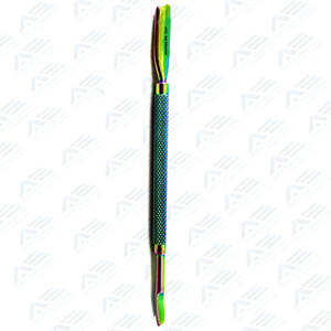 เครื่องมือดันหนังกำพร้าสำหรับทำเล็บ ทำจากสแตนเลสอย่างดี ทนทาน ใช้สำหรับตกแต่งเล็บมือและเล็บเท้า เหมาะสำหรับมืออาชีพ - Product Image 4