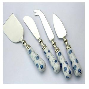 Juego de Cubiertos de Metal con Diseño Decorativo, Elegante y de Alta Calidad, Acabado Niquelado, Vajilla Metálica para Mesa, Suministro de la India - Product Image 4