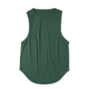 Débardeur sportif pour homme, respirant, à séchage rapide, écologique, en polyester/coton, pour la course à pied, le basketball et l'entraînement estival - Product Image 2