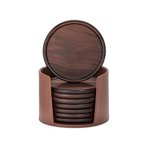 Sous-verres en bois les plus vendus, sous-verres en bois de manguier très demandés, sous-verres en bois attrayants, superbes, très bien notés, écologiques, avec logo - Product Image 2