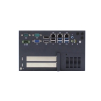 H110 Chipset Computadora de visión integrada sin ventilador con 3LAN 6USB Puertos serie duales y 2 ranuras PCIe/PCI en stock