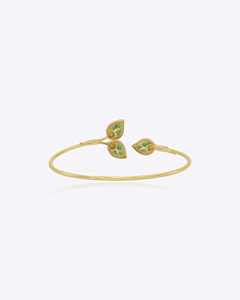 กำไลข้อมือ Danta Gems Petal Drift ดีไซน์ดอกไม้สุดหรูหรา สร้อยข้อมือทอง 14K ดีไซน์เก๋ ปรับขนาดได้ เครื่องประดับแฟชั่น - Product Image 5