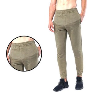 Men's High Elastic Waist Canvas <b>Trousers</b> Casual Winter Warm Outdoor Sports Breathable Quick Dry Eco-Friendly 100% Cotton - Product Image 4