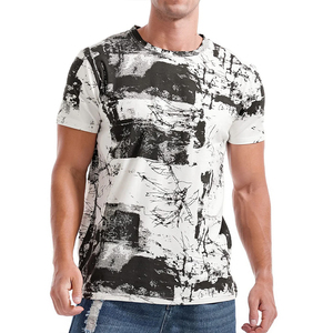 T-shirt homme sport personnalisé, impression intégrale, sublimation 3D, manches courtes, prix de gros - Product Image 4