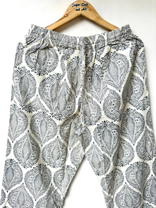 Ensemble de pyjama coordonné Naaz Textile pour femme, imprimé animal motif tigre, vêtements de nuit décontractés d'été, vêtements de détente doux et respirants en coton - Product Image 3