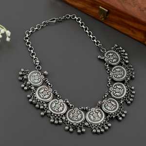 Meera Jaipur Fashion <b>Necklaces</b>-Elegant Tribal Style <b>Statement</b> Piece - Product Image 2